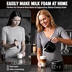 Electactic Electric Milk Frother Warmer, Latte Art Spout, Dishwasher Safe - Image 4