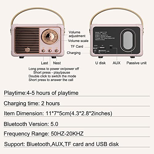 Baolira Retro Bluetooth Speaker HM11 の商品画像 6