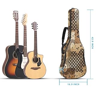 Housse de transport étanche pour guitare avec bandoulière réglable Motif graphique, Multicolore 04, 42.9×16.9×4.7 in… - Les Beatles, Paul McCartney, John Lennon, RIngo Starr, George Harrison Housse de transport étanche pour guitare avec bandoulière réglable Motif graphique, Multicolore 04, 42.9x16.9x4.7 in… – Image 5
