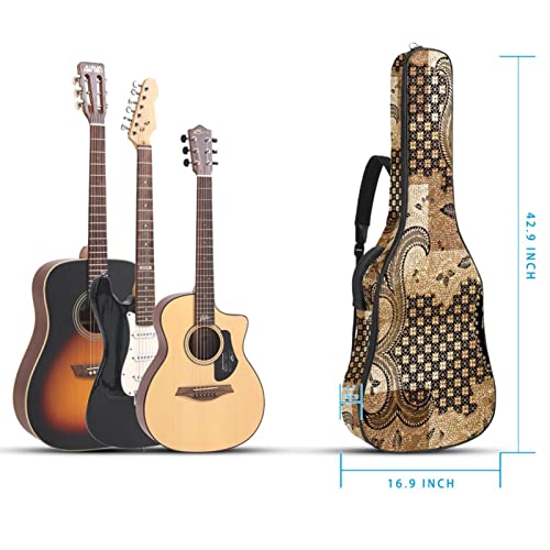 Housse de transport étanche pour guitare avec bandoulière réglable Motif graphique, Multicolore 04, 42.9×16.9×4.7 in… - Les Beatles, Paul McCartney, John Lennon, RIngo Starr, George Harrison Housse de transport étanche pour guitare avec bandoulière réglable Motif graphique, Multicolore 04, 42.9x16.9x4.7 in… – Image 6