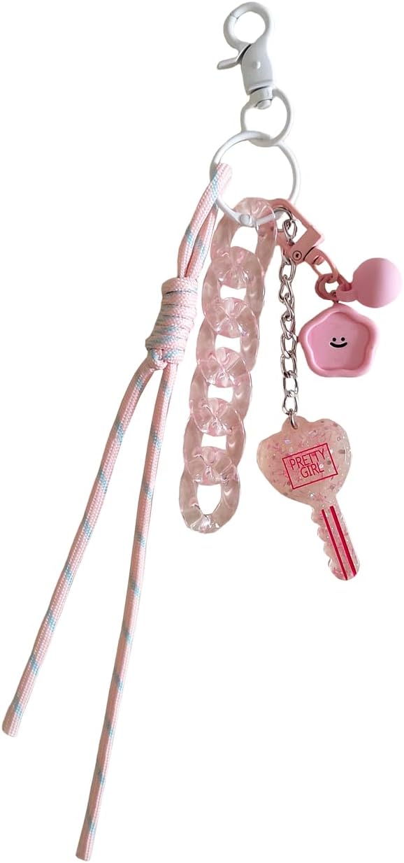 Cute Keychain Charms for Women Keychain Pendant for Purse Handbag Backpacks Fashion Bag Accessories