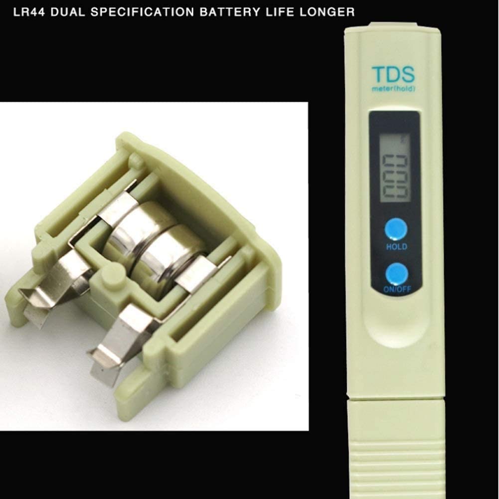 5 Stück pH-Messgerät, digitaler pH-Tester/Wasserqualität, TDS-Tester für Trinkwasser, Schwimmbäder, Aquarien, Hydrokultur, LCD-Display, automatische Kalibrierfunktion