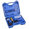 DAYUAN Vacuum Pump Brake Pump Tester Set Vacuum Gauge and Brake Bleeder Kit for Car with Adapters Housing Metal Handle #1