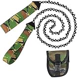 ♕[PAQUETE INCLUIDO]: Juego de motosierra incluido 1 motosierra de 24" bolsillos con mango y bolsa de transporte de 1 piezas. Viene con una cómoda y compacta bolsa para cinturón para guardar la motosierra manual. Es genial ponerlo en tus bolsillos, bolsas o colgar de los cinturones.