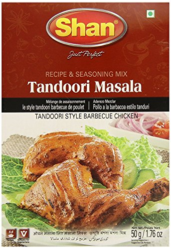 Shan Tandoori Masala for BBQ Chicken - 6 Pack (1.76 Oz. Ea.)