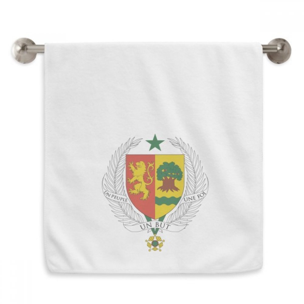 Serviette Sénégal emblème national 13x29 pouces