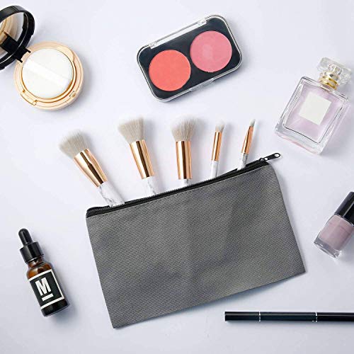 bobotron Canvas make-up tassen canvas rijst sluiting zak potlood etui lege DIY ambachtelijke tassen cosmetica tas voor… - Afbeelding 6