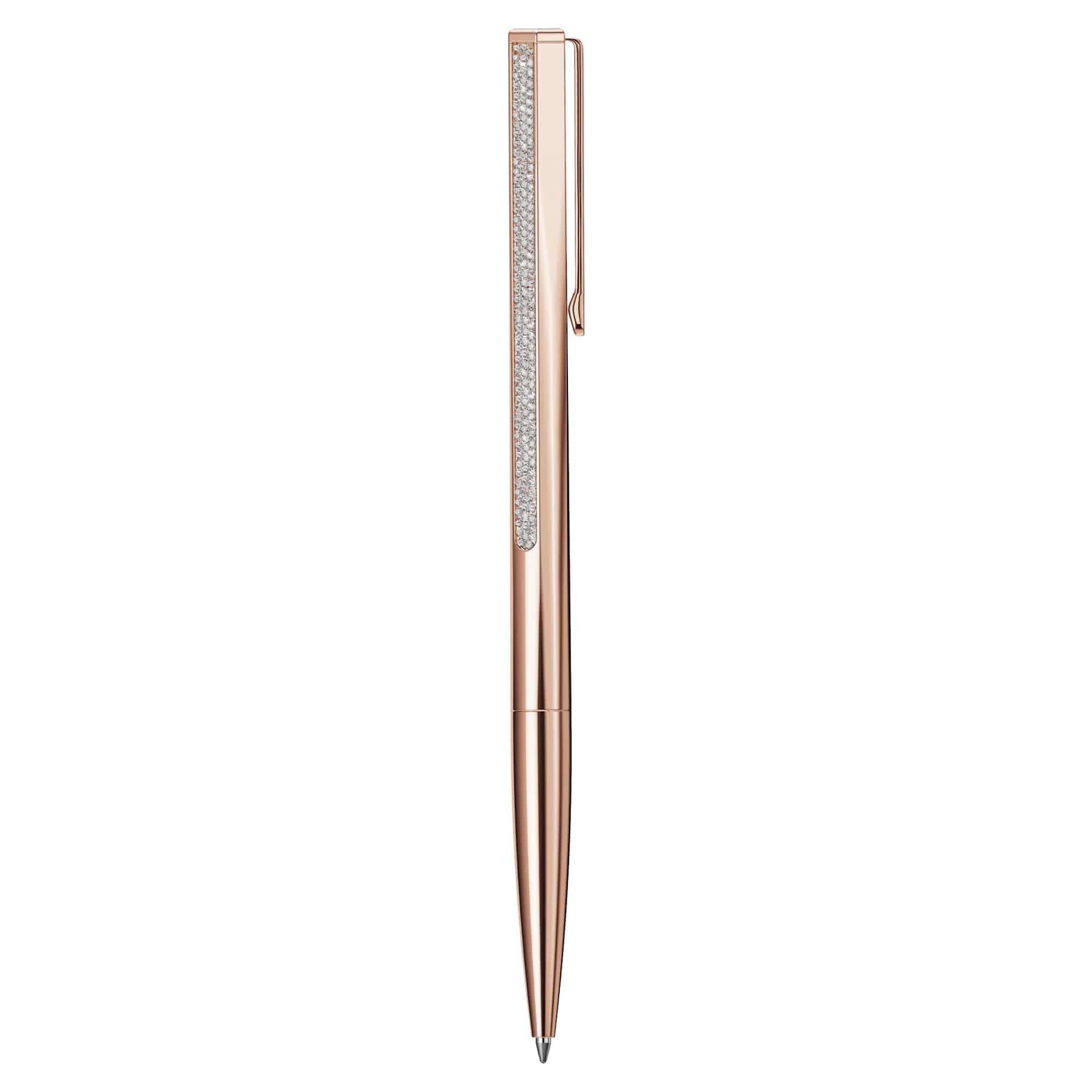Swarovski Crystal Shimmer ballpoint pen Rose gold tone Rose gold-tone finish — view 2