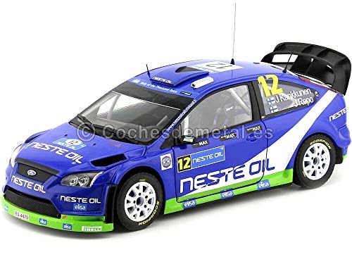 Sunstar 1/18 Diecast - 3953 - Ford Focus RS WRC Rally Finland 2010 Kankkunen #12