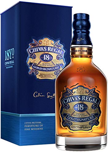 Chivas Regal 18 años Whisky Escocés de Mezcla Premium - 700 ml