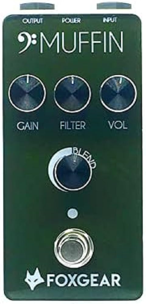 Foxgear - MUFFIN - Pedale distorsore per basso