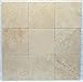 Light / Ivory 12X12 Tumbled Travertine Tile