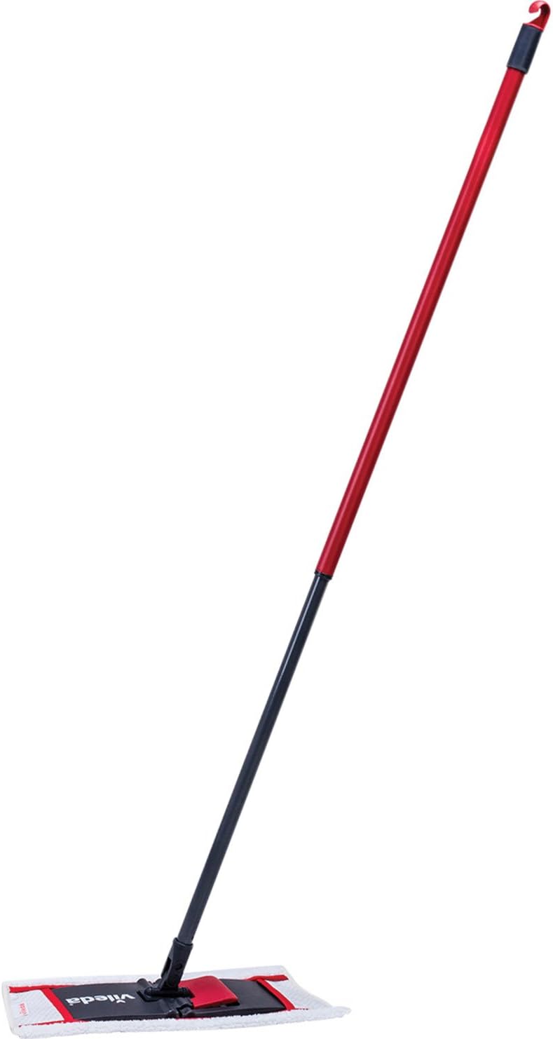 ActiveMax Lavatutto Micro & Cotton Flat Mop, Trapezoid-shaped, Telescopic handle, High absorbency