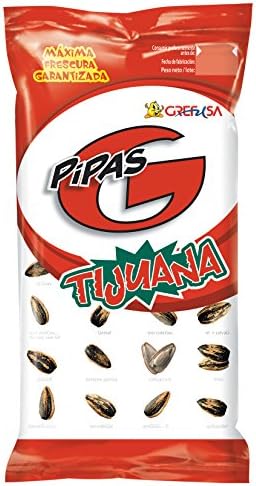 Pipas G Grefusa - Tijuana pipes, 165 g - [Pack of 11]