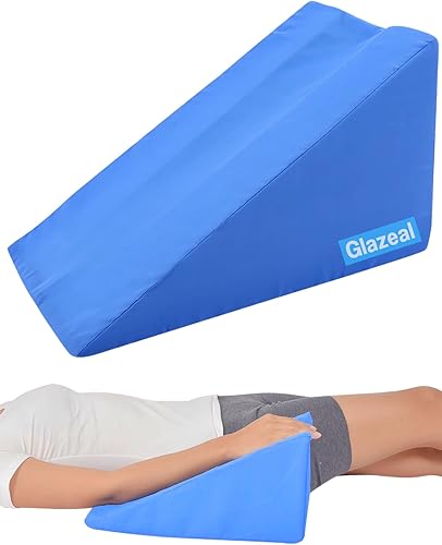 Almohada de elevación de brazos, soporte ergonómico con cuña para elevar las manos, esponja de codo ranurada de espuma quirúrgica elevada para