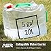 ASR Outdoor Collapsible Water Carrier Camping Emergency Bag - 5 Gallon/20 Liter
