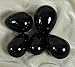 Reikiera Negro Obsidiana De Huevo Piedra Campanas De Cristal Piedra Preciosa Natural...