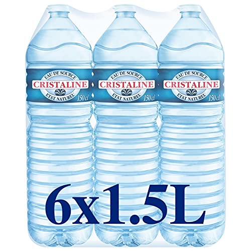 CRISTALINE - Eau De Source Naturelle Pack De 6X1,5L - L'unité - Offre Special