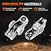 Intake & Exhaust Lifter and Rocker Arm Kit 24Pcs Compatible With Chrysler Pacifica Voyager, Dodge Durango, Jeep Grand Cherokee Wrangler, Ram 1500 Promaster 3.6L Replace# 5184332AA 68245463AA 5047896AD