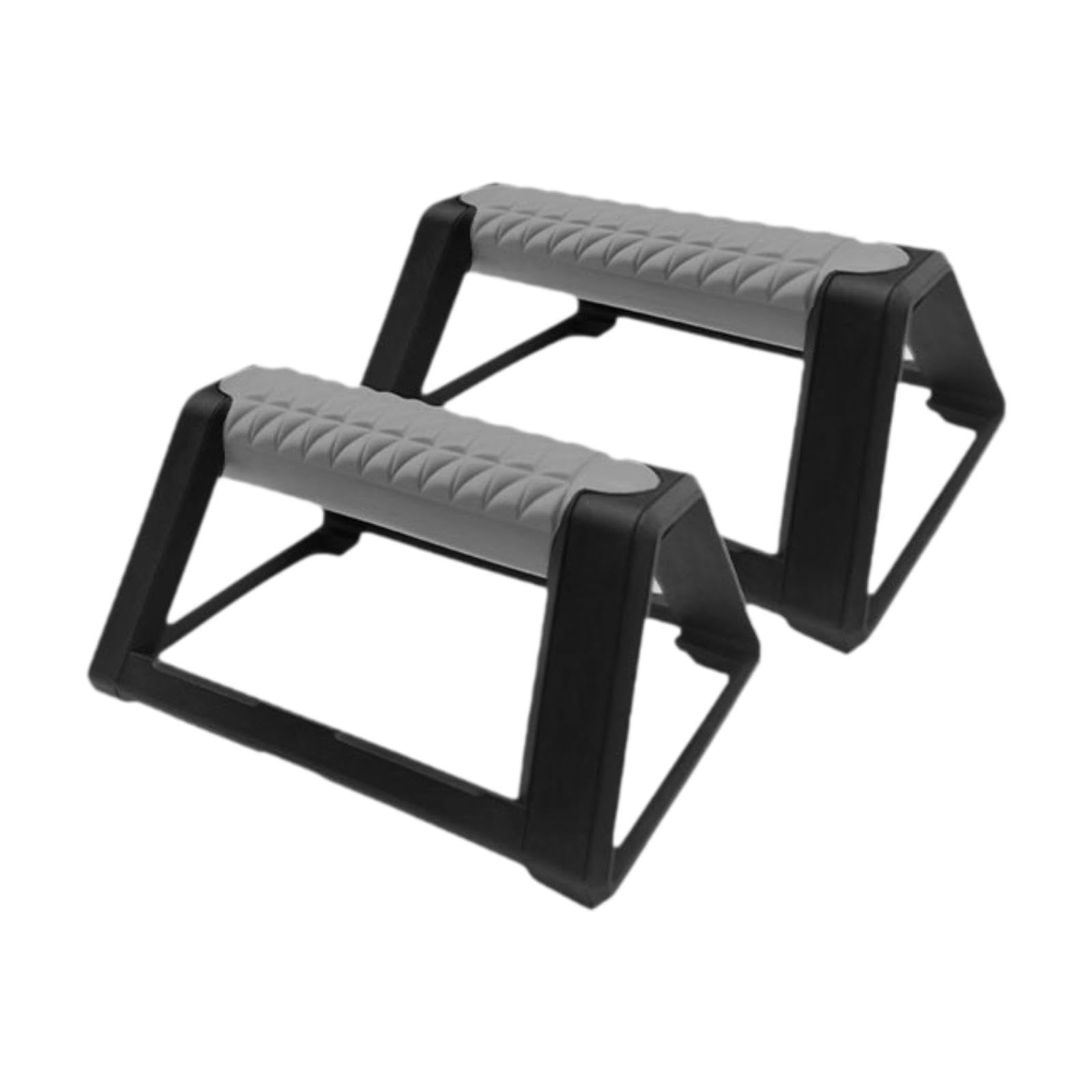 2Pcs Push up Bars Floor Workout Upper Body Strength Training Push up Handles Gray|Sporting Goods|Fitness Running & Yoga|Strength Training|Push Up Stands-image-36