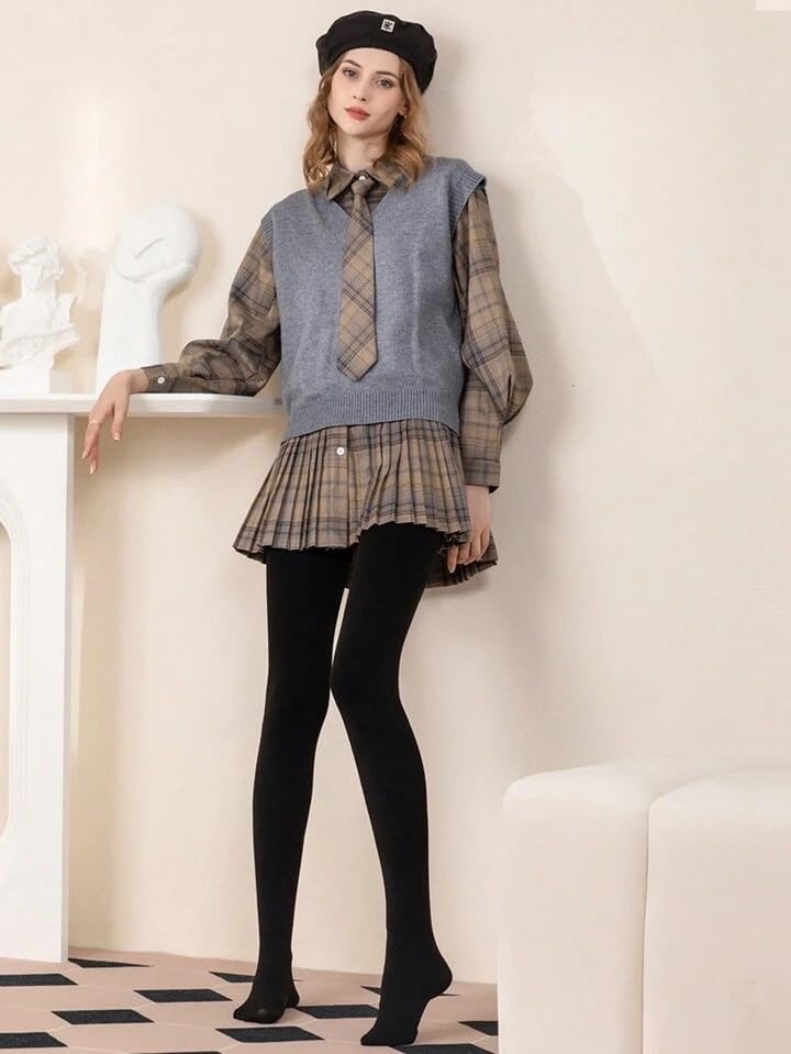 Vi Women Winter Stocking Black | Size-L