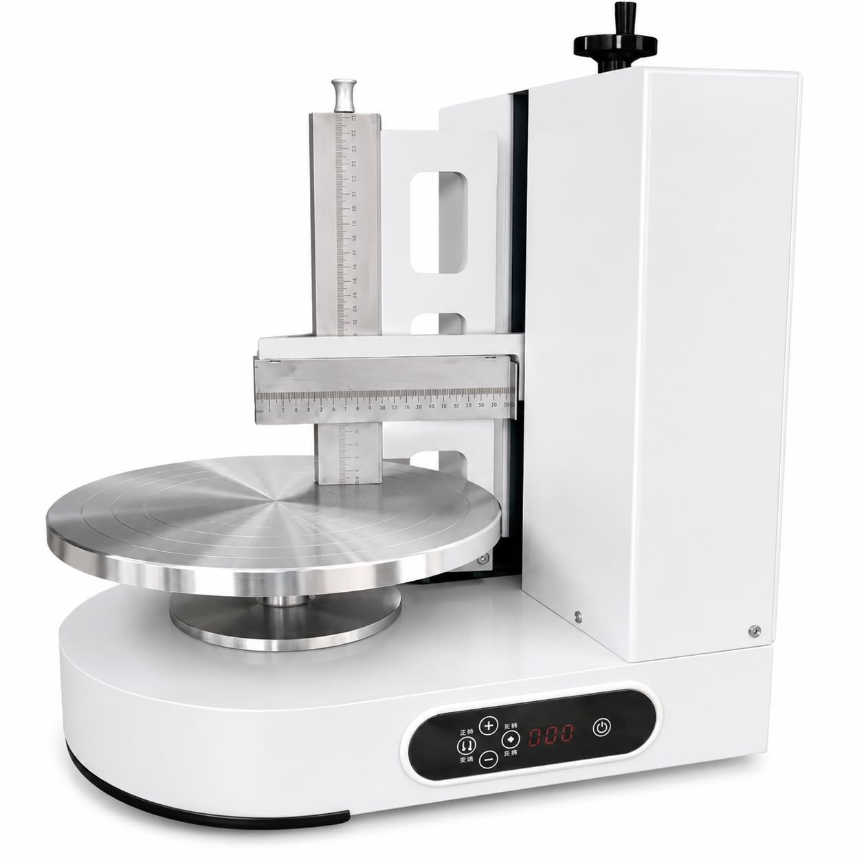 Máquina de decoración de pasteles para tartas de 4 a 12 pulgadas, herramienta esparcidora de crema de mantequilla para alisar, cubrir y raspar glaseado, suministro ideal para hornear para decoración
