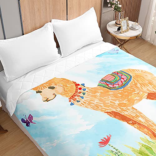 Manta de dormitorio suave con diseño 3D azul de 230x280 cm 5