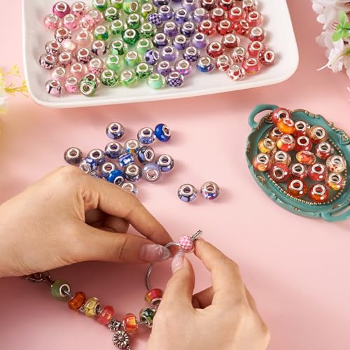 Perles de jardin pour stylos et fabrication de bijoux personnalisés à offrir