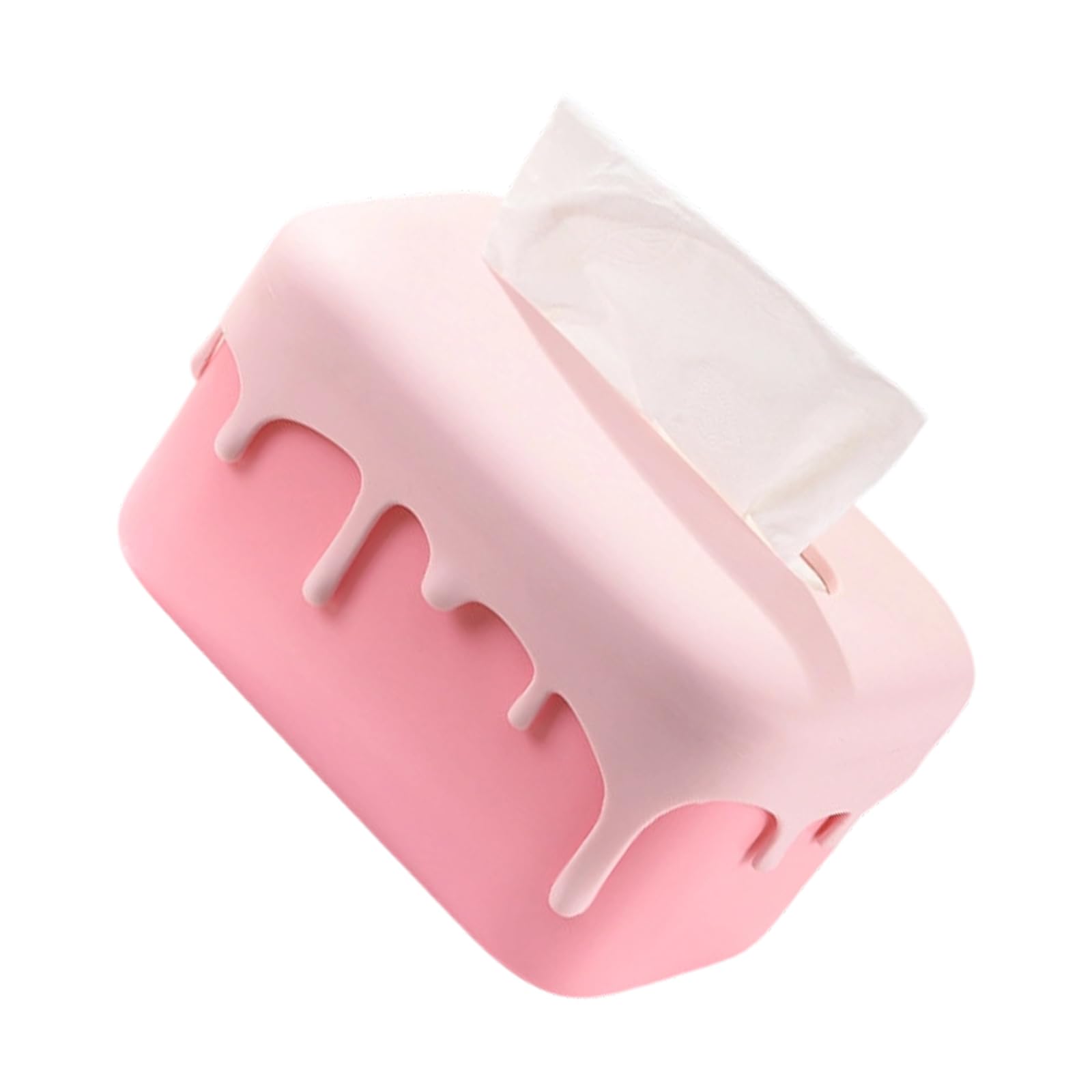 APGLSXY Multiple Color Tissue Storage Case with Ergonomic Paper Slot Deformation Frame and Component for Daily Use Easy Clean Tissue Dispenser