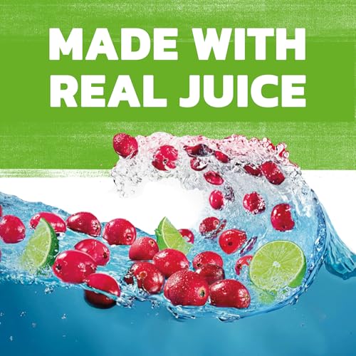 Image of Ocean Spray Cranberry Juice Cocktail With Lime, 64 Ounce (Pack of 8)