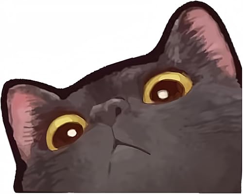 Calcomanía de coche de Shih Tzu, calcomanía gráfica de Peekaboo para ventana, calcomanía para automóvil de cachorro a bordo, calcomanías de anime,