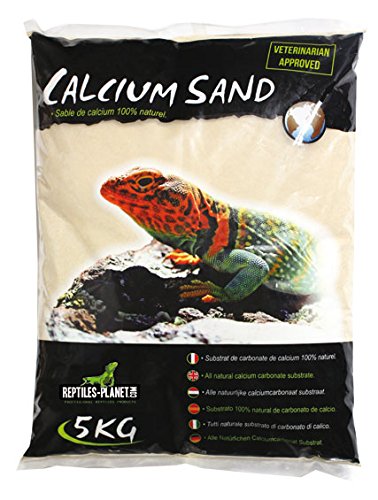 Reptiles-Planet Arena de Calcio, 5kg, Amarillo Colorado Cover