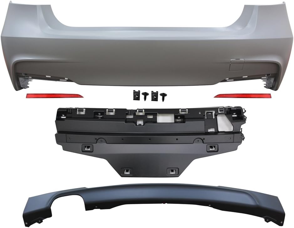 Rear Bumper Cover Compatible With 20122018 BMW F30, 328i 3
