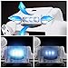 Headset Magnifying Glasses with Light for Jewelry & Close Work - Lighted Head Magnifier Glass Loupe Hands-Free for Eyelash, Watch Repair, Crafts, Reading, 6 Lenses (1.5X to13.0X)