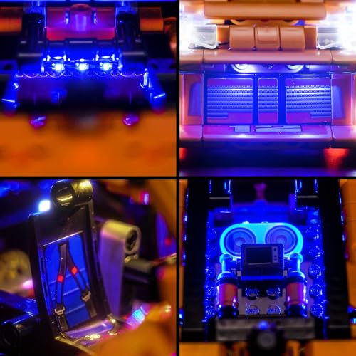 Image of BrickBling Lights Compatible with Lego Fast and Furious Toyota Supra MK4 | LED Light Kit Compatible with Lego Technic 42204 - Not Come with Car