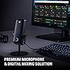 Elgato-Wave1-Premium-Cardioid-USB-Condenser-Microphone-Ideal-for-Distribution-Gaming-and-Home-Office-Free-Mixer-Software-Sound-Effects-Plug-in-No-Distortion-Plug-Play-MacPC-Compatible Elgato Wave:1 - Premium Cardioid USB Condenser Microphone, Ideal for Distribution, Gaming and Home Office, Free Mixer Software, Sound Effects Plug-in, No Distortion, Plug & Play, Mac/PC Compatible,