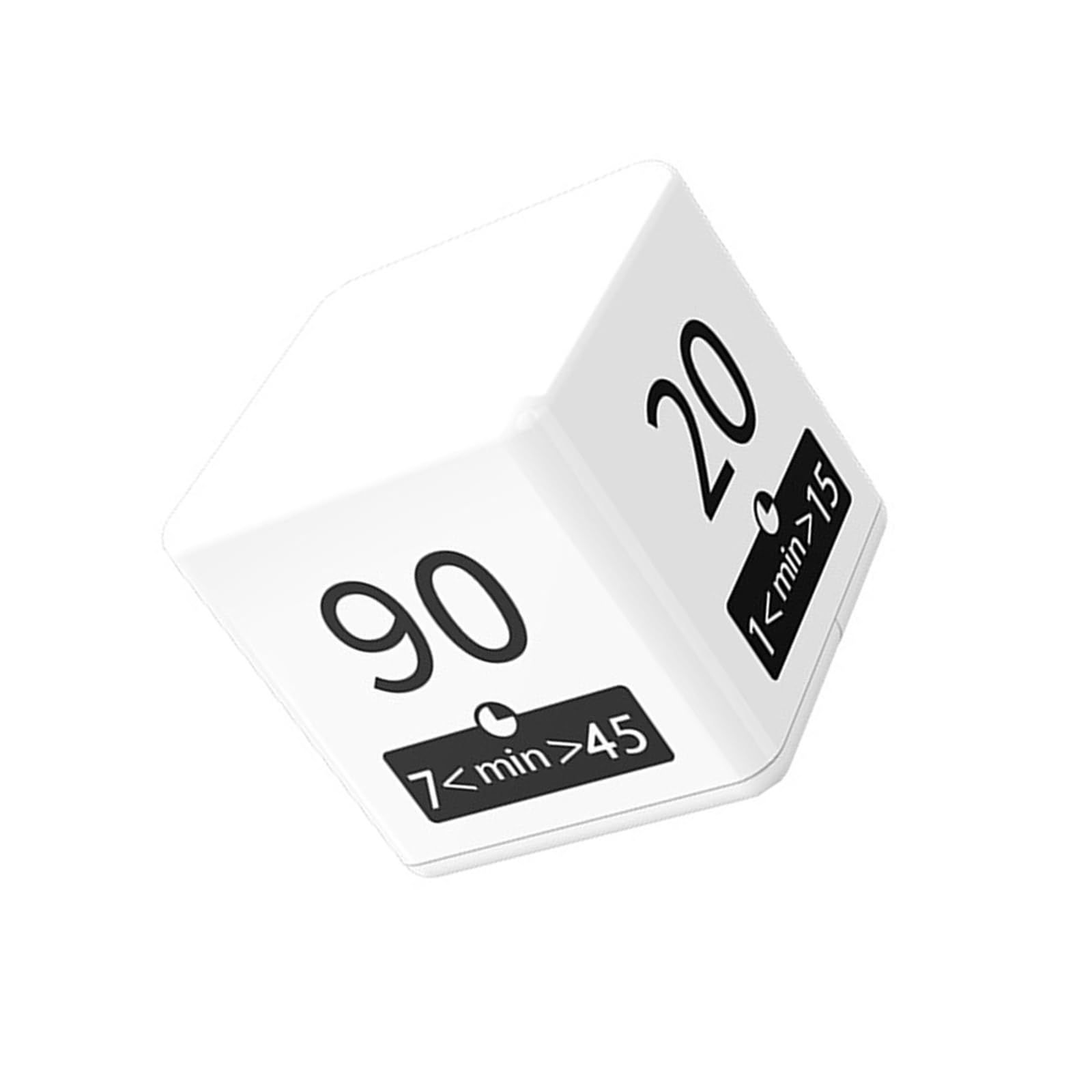 Portable Cubes Timer Flipping Electronic Timer Kitchen Time Management Tool for Multiple Setting Cubes Countdowns Reminder for Time Management and Countdowns Setting