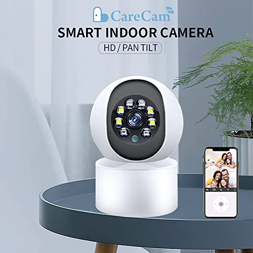 Fouavrtel Wifi Plug-In Indoor Security Camera 360-Degree Wireless 1080P 2.4Ghz Pan Tilt Home Smart Surveillance Camera For Pet/Baby Monitor With Night Vision Motion Detection Dog Camera #TOP1