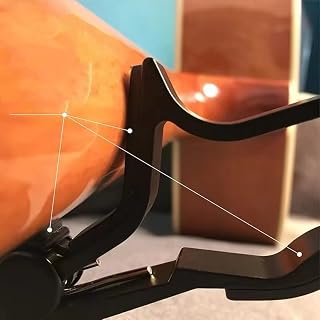 Capo de Guitare Alliage Capo de Guitare Noir Capodastre Guitare Avec 4 Mediators pour Folk Guitare Guitare Electrique et… - Les Beatles, Paul McCartney, John Lennon, RIngo Starr, George Harrison Capo de Guitare Alliage Capo de Guitare Noir Capodastre Guitare Avec 4 Mediators pour Folk Guitare Guitare Electrique et… – Image 4