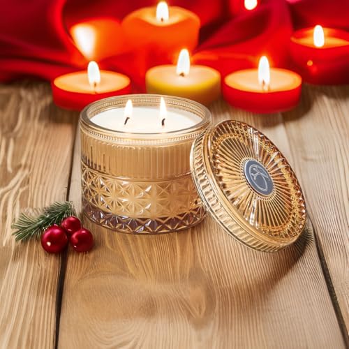Chloefu-LAN-Sandalwood-Candle-Patchouli-Candles-for-Home-Scented-Decorative-Candles-for-Home-Fragrance-Gift-for-Women-Men-Candles-for-Blessing-Prayers-Highly-Scented-Long-Lasting-14-oz Chloefu LAN Sandalwood Candle Patchouli Candles for Home Scented Decorative Candles for Home Fragrance Gift for Women Men Candles for Blessing Prayers Highly Scented Long Lasting 14 oz