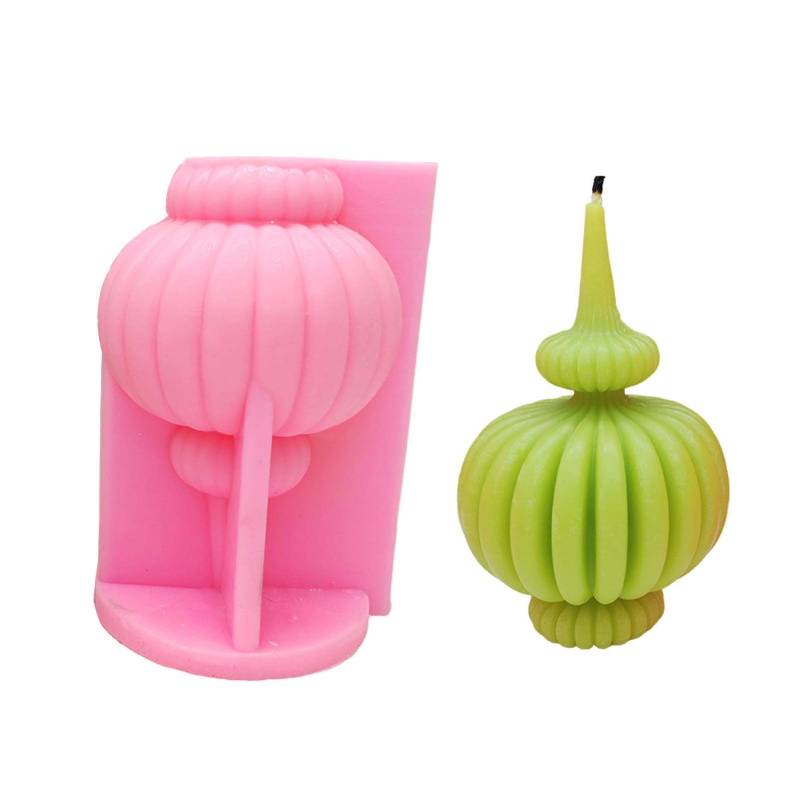 Moldes de vela de silicona torre para proyectos de resina epoxi, fabricación de velas, jabón, adornos de mesa, decoraciones de yeso, fabricación decorativa