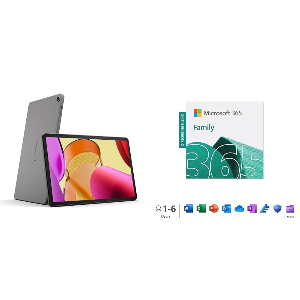 Amazon Fire Max 11 tablet (newest gen), our most powerful tablet yet, vivid 11" display, octa-core processor, 4 GB RAM, 14-hr battery life, 128 GB, Grey, with Ads — view 8