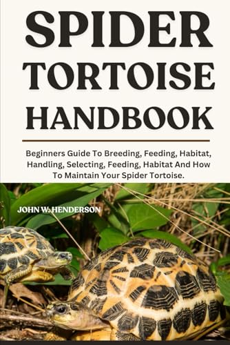 SPIDER TORTOISE HANDBOOK: Beginners Guide To Breeding, Feeding, Habitat, Handling,