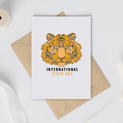 Miniatura 5 de Threetols Sellos transparentes de fondo de tigre para hacer tarjetas, fondo de león, sellos de goma transparente, sellos de animales para decoración