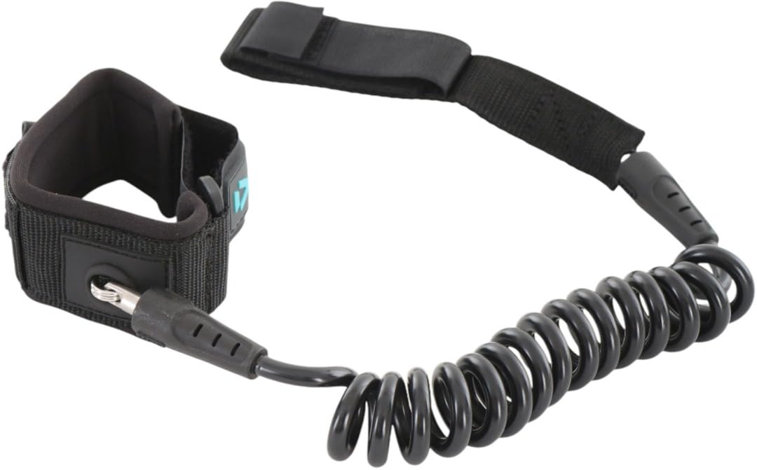 DUOTONE Wrist Coiled Leash 2025 Black