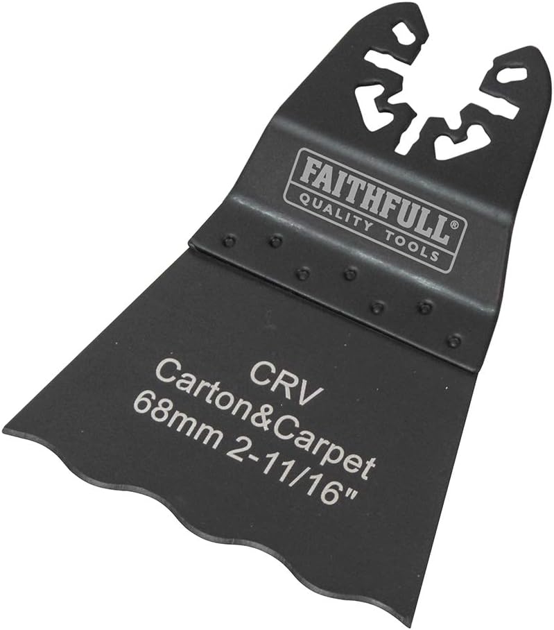 Faithfull MFSER68 CRZ Serrated Wavy Edge Saw Blade