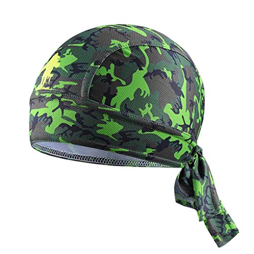 Jinzuke Bike Uomini di Estate di Raffreddamento Hat Traspirante Casco da Bicicletta cap Sciarpa capa Fascia
