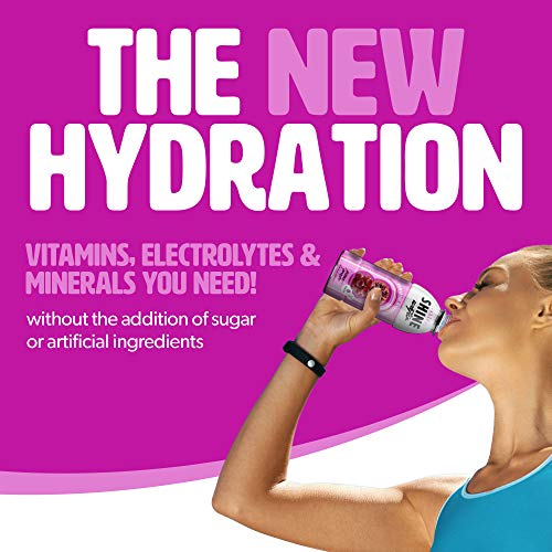 Powerful Hydration Water, Flavored Drink with Vitamin D, Antioxidant Beverage, Zero Sugar, Pack of 12 Bottles, 500mL Each - ShineWater (Poma-Grape) - Thumbnail 4