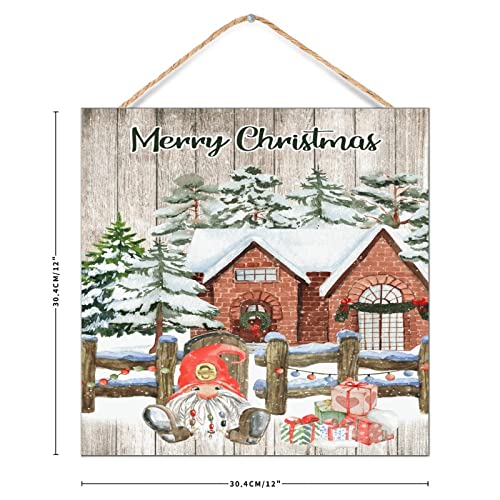 Décoration murale rétro bois cadeau de Noël idéal pour la maison