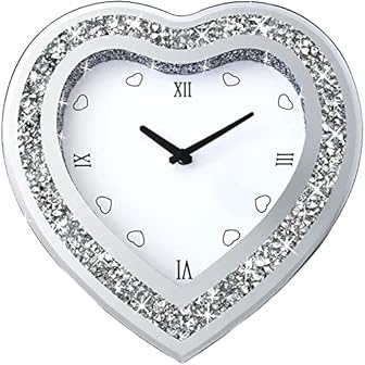 Heart Shaped Wall Clocks photo Heart Shaped Wall Clocks